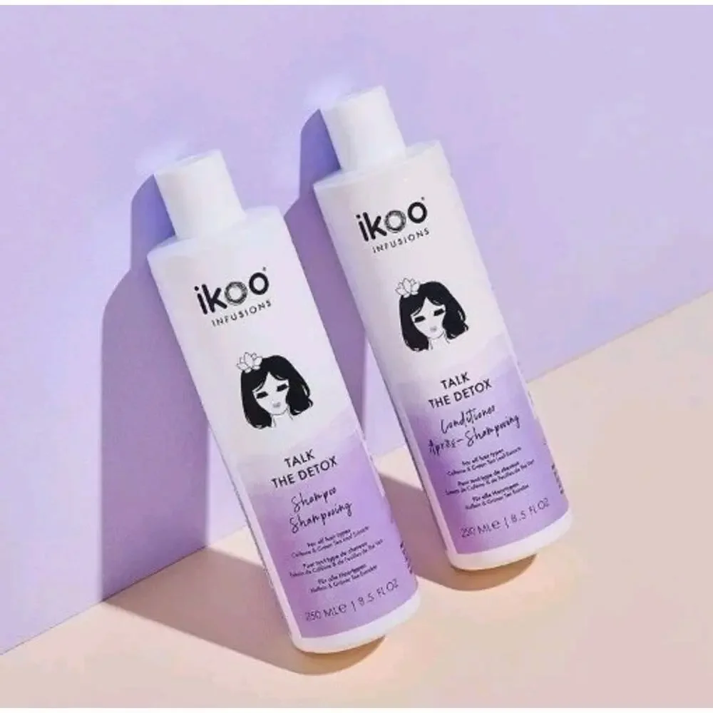 ikoo Talk The Detox Shampoo & Conditioner Duo - 11.8 fl oz Each